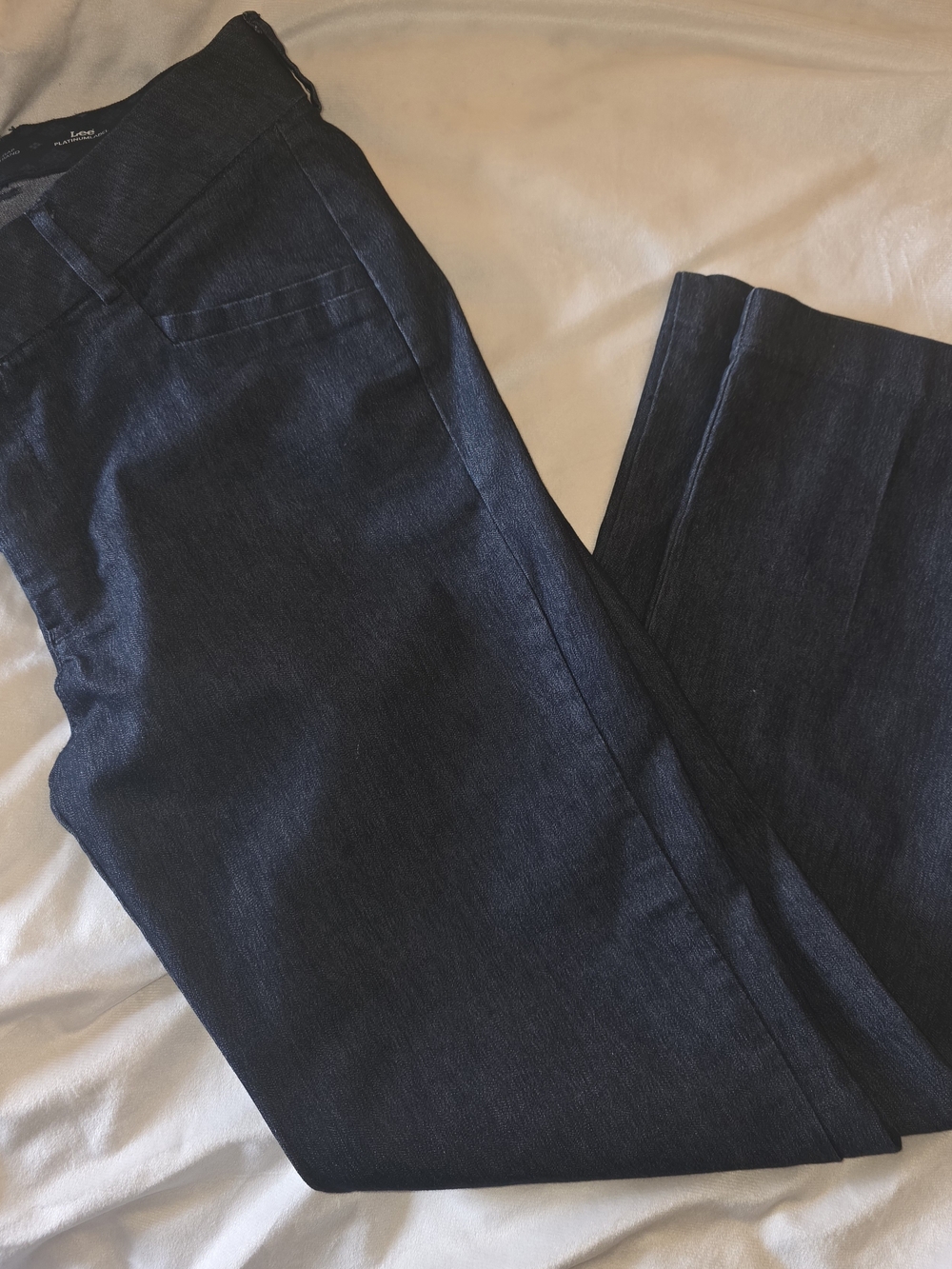 Lee Women's Dark Blue Straight Leg Jeans